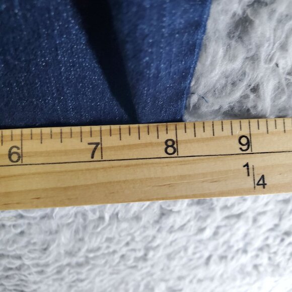 Woman Within Jeans Womens 36W Blue Stretch Denim Classic Fit Straight - Picture 8 of 12